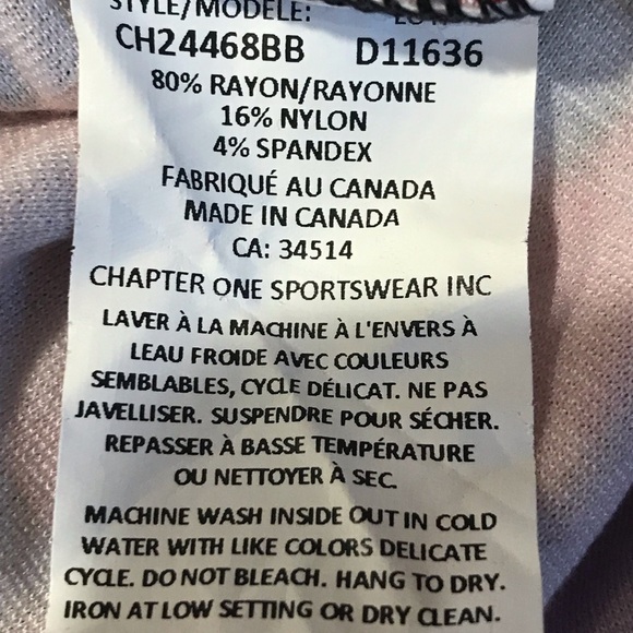 Jules & Leopoldo Plaid Pull On Flare Crop Pant Legging M - Picture 5 of 5